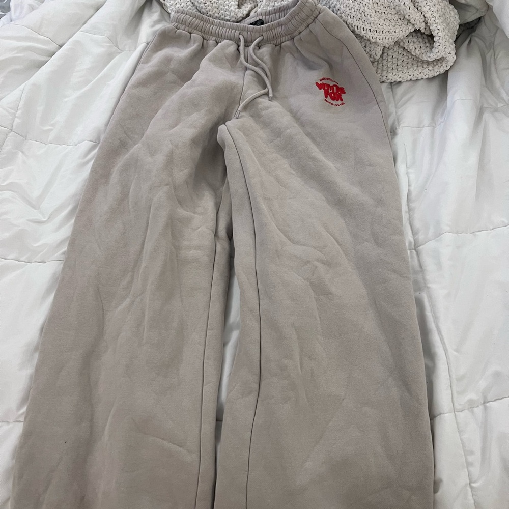 White Fox Boutique Gray Sweatpants